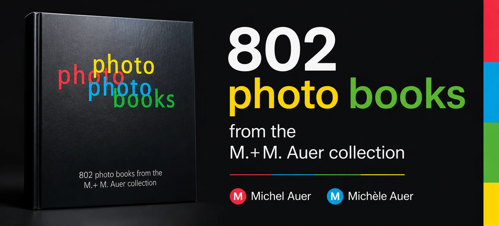 802 photo books from the M.+M. Auer collection