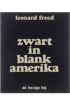 Leonard Freed Zwart in blank Amerika 88