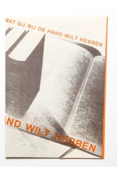 Paul Schuitema Wat Gij Bij de Hand Wilt Hebben (Folder voor woordenboeken) 576