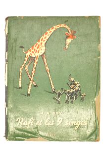 Hans Augusto Rey, Margret Waldstein Rey Rafi et les 9 singes 2695