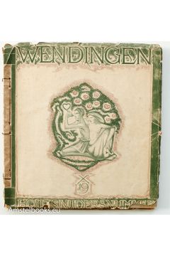 Jan Mankes/  Lion Cachet / k.p.c. de bazel / j.l.m. lauweriks Wendingen 1919:7/8  (Houtsneden nummer compleet ) 353