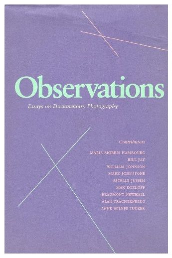 David Featherstone Observations: Essays on Photography 1972
