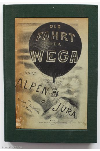 Eduard Spelterini, Albert Heim Die Fahrt der Wega uber Alpen und Jura am 3. Oktober 1898 2373