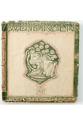 Jan Mankes, Karel Petrus Cornelis de Bazel, Johannes Ludovicus Mathieu Lauweriks Wendingen 1919:7/8 (Houtsneden nummer compleet ) 353