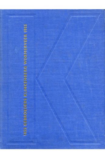 Carel Blazer, Carel Adriaan Blazer, J. W Klinkenberg Gebroeders Klinkenberg Wormerveer  1855 - 1955 604